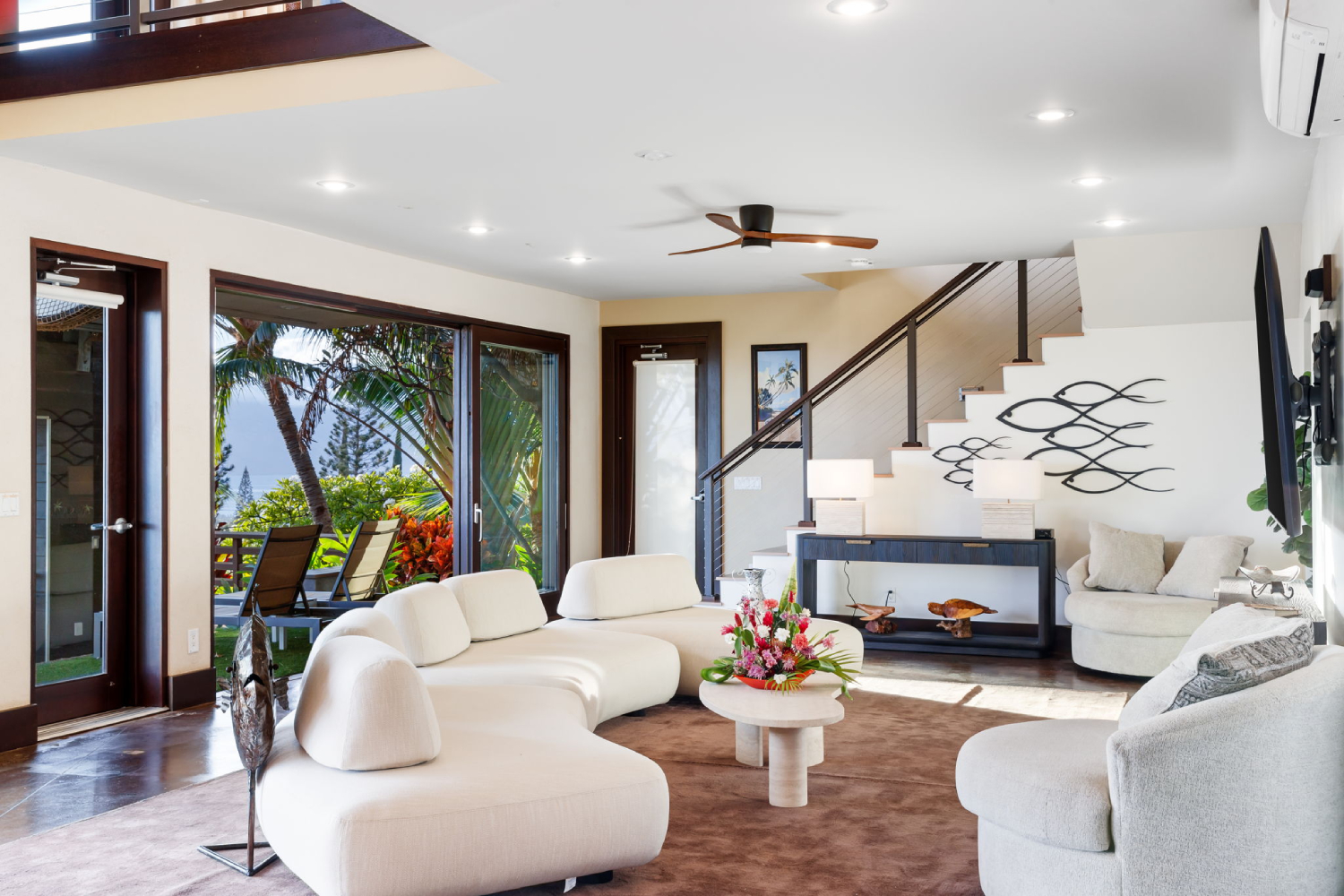 The Butterfly Home — living room interior